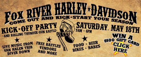 Ask Amy: Fox River Harley Davidson Kick Off Party May 18, 2013