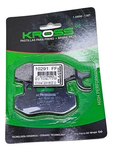 Pastilla Freno Delantera Akt200 Rtx150 Cbf125 Xtz125 Cuotas Sin