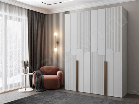 Шкаф Амадео с любым наполнением, видом ручек, количеством дверей, полок ...