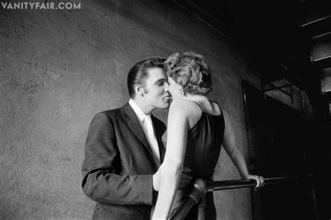 Elvis 21 And His Mystery Blonde Caught In “the Kiss”—one Of 48 Shots Taken By Wertheimer That