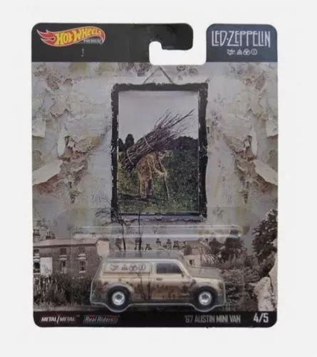 Hot Wheels Premium Led Zeppelin Color Dorado