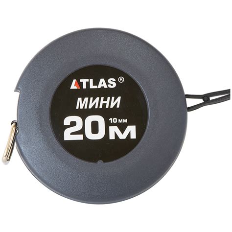 Рулетки измерительные металлические ATLAS Мини 10м, 20м
