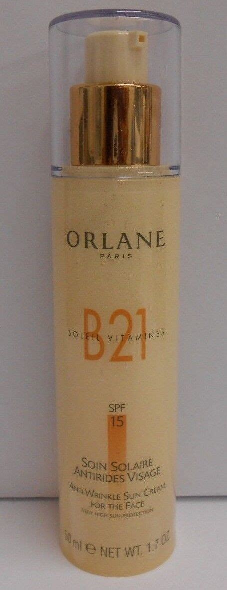 Orlane B21 Soleil Vitamines Anti Wrinkle Sun Cream For Face 1 7 Oz SPF