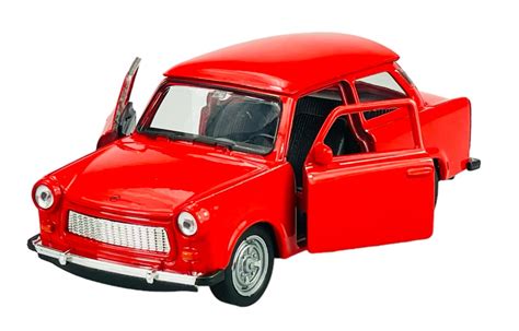 WELLY TRABANT 601 CZERWONY 1 34 SAMOCHÓD NOWY METALOWY MODEL Welly