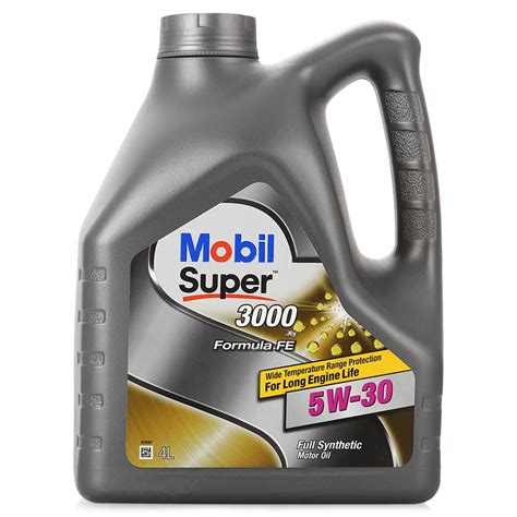 Mobil super 3000 X1 FORMULA FE 5W30 4 л (152056 / 152564). Масло в ...