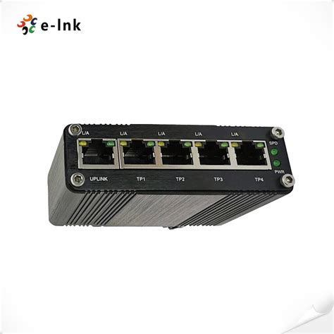 5 Port Unmanaged Industrial Gigabit Ethernet Switch