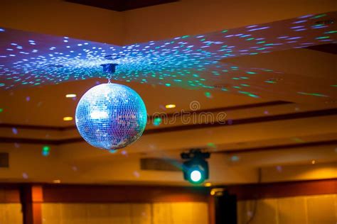 Disco Ball with Bright Rays, Night Party Background Photo . Party ...