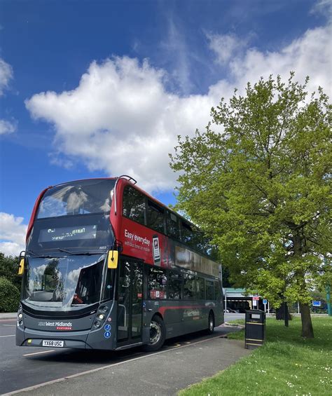 National Express West Midlands ADL Enviro 400MMC YX68USC Flickr