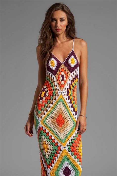 Pin By Pergynt On Crochet Cloths Crochet Maxi Dress Crochet Beach