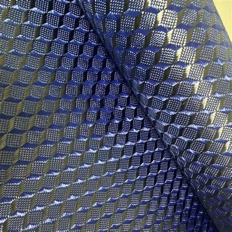 K Gsm D Cube Shape Weave Carbon Fiber Jacquard Fabric Cloth Carbon