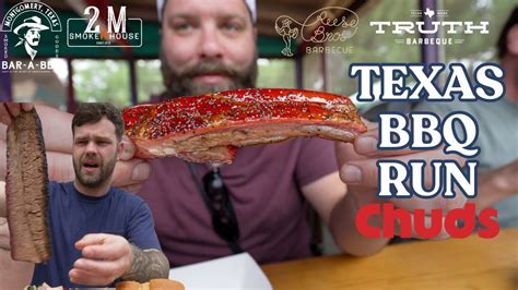 Eating Some Of The Best BBQ In Texas Chuds BBQ YouTube