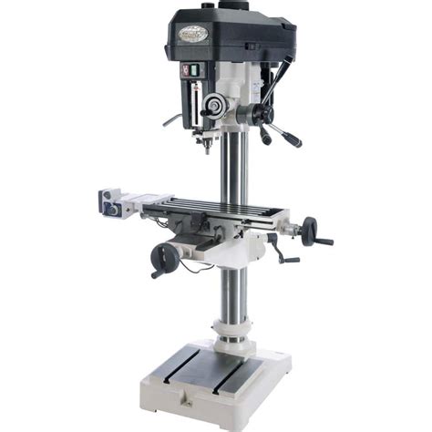 Grizzly Industrial 12 Speed Drill Press With Cross Slide Table Power