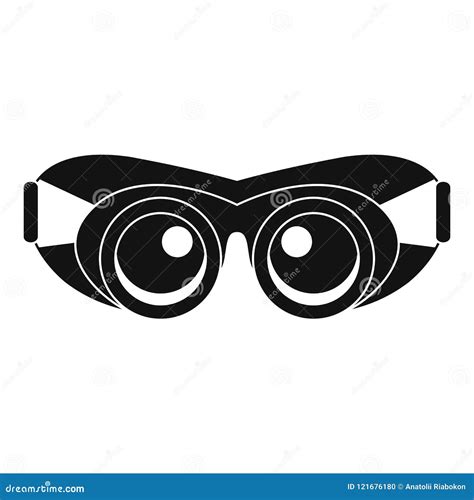 Work Protect Glasses Icon Simple Style Stock Vector Illustration Of