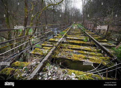 Overgrown Railway Track Hi Res Stock Photography And Images Alamy