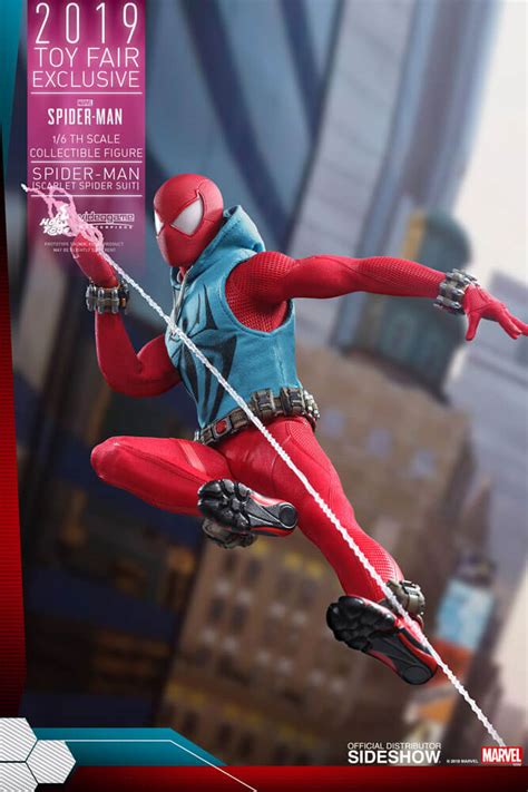 Hot Toys Scarlet Spider Suit Spider Man Ps Showcase Review Figround