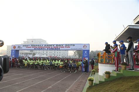 सेना दिवसको अवसरमा दौड प्रतियोगिता सम्पन्न Kathmandu Pati