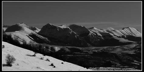 Monti Sibillini Da Monte Lago Di Sefro Stefano Flickr