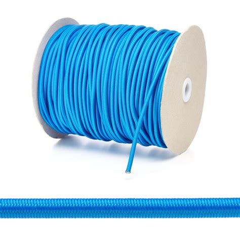 5mm Royal Blue Round Elastic Bungee Shock Cord Kalsi Cords Uk