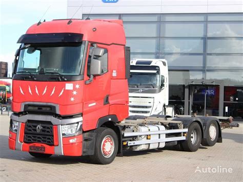 Renault T Containerchassis Lkw Kaufen Tschechien Stran Ice Ej