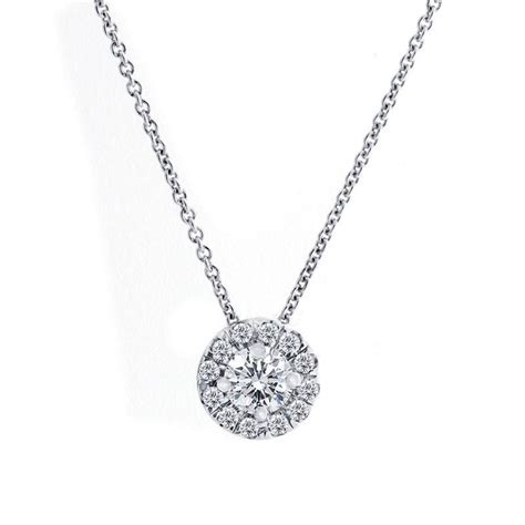 Forevermark Center Of My Universe White Gold Pendant 030 Total Carat