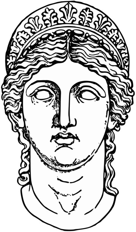 greek goddesses drawings