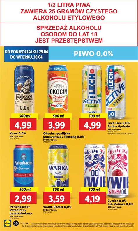 Lidl 29 04 2024 Gazetka Piwa