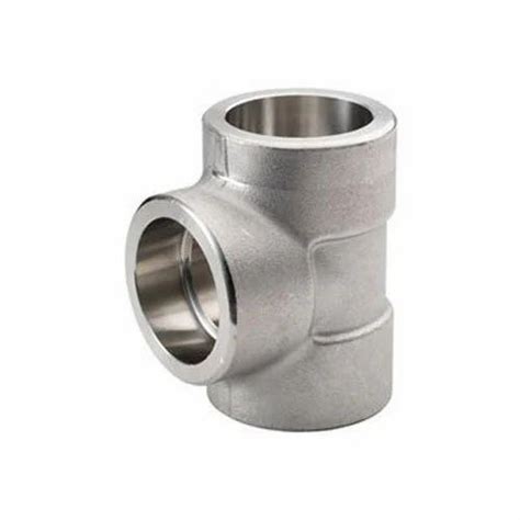 Stainless Steel Socket Weld Tee Size 3 4 Inch For Chemical