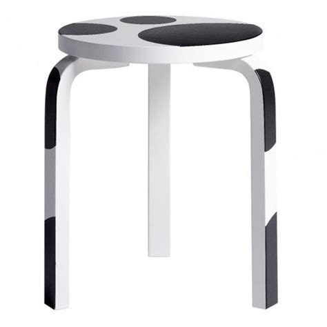 Artek Special Edition Comme Des Gar Ons Stool Artek Alvar Aalto