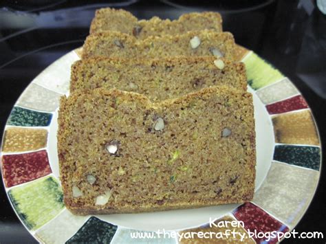 They Are Crafty: Zucchini Bread