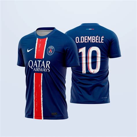 Arte Vetor Camisa Paris Saint Germain Psg Titular Elo