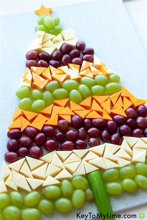 Christmas Tree Cheese Platter Easy Christmas Eve Appetizer Key To My