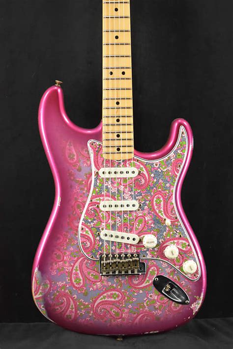 Fender Custom Shop Limited Edition 68 Paisley Strat Relic Reverb