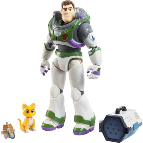 Mattel Disney Pixar Lightyear Alpha Class Buzz Lightyear Sox Figures