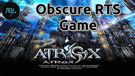 Atrox Obscure Rts Game You Ve Never Heard Of Starcraft Inspired Rts