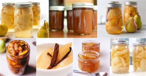 11 Pear Canning Recipes That Will Add Some Sweetness - Cottage at the ...