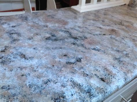 Faux Granite Countertops Faux Granite Countertops Faux Brick Backsplash Diy Kitchen