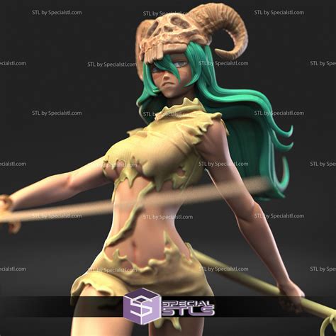 Nelliel Tu Odelschwanck V2 3D Printing Figurine Bleach STL Files