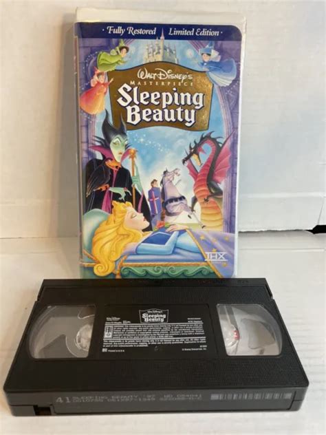 Sleeping Beauty Vhs Tape Walt Disney S Masterpiece Limited Edition