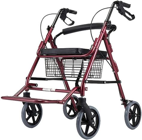 Rollatoren für Senioren Standard Gehrahmen Leichter Rollator Gehwagen