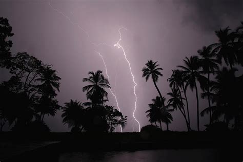 Lightning Strikes over Lake Maracaibo Photograph by Jorge Silva | Pixels