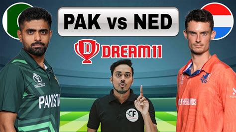 Pak Vs Ned Dream11 Team Prediction Pakistan Vs Netherlands Dream11