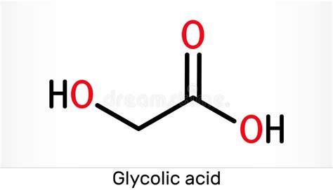 Glycolic Acid Chemical Formula Glycolic Acid Chemical Molecular