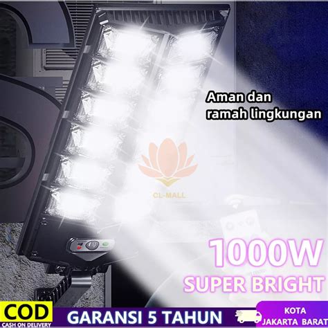 Jual COD 1000W Lampu Jalan Tenaga Matahari Lampu Solar Cell Tenaga