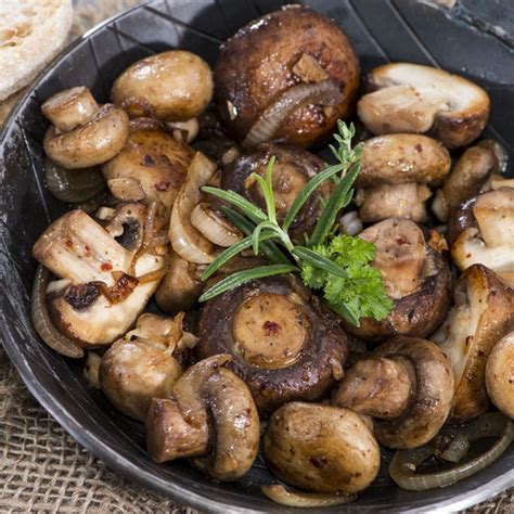 Pan Fried Mushrooms Recipe Stuffed Mushrooms Recipes Veggie Dishes