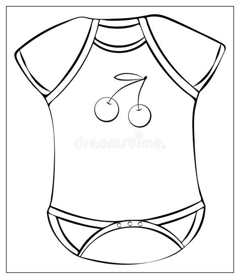 Baby Suit Outline Stock Illustrations 967 Baby Suit Outline Stock