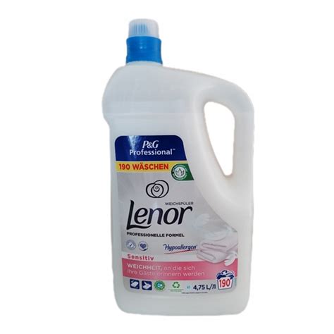 LENOR SENSITIV 4 75L Płyn do płukania hipoalergiczny biały 11960976073