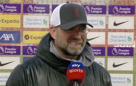 Jurgen Klopps X Rated Response To Liverpool Securing Champions League