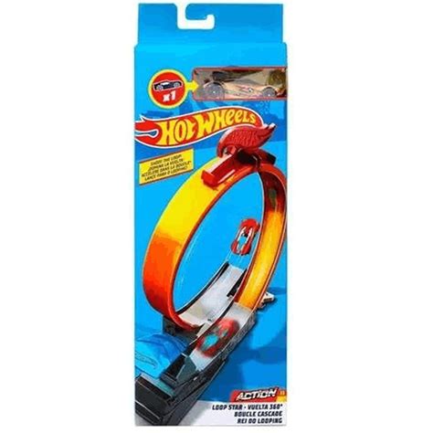 Pista Hot Wheels Track Builder Rei Do Looping Playset Mattel Em Promo O Na Americanas