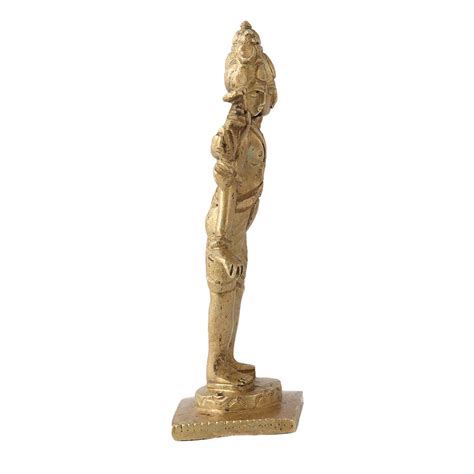 Brass Lord Dattatreya Statue