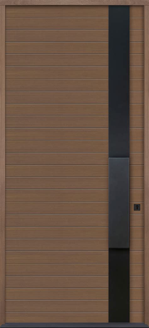 Hurricane Rated Front Door Custom Single Modern Euro Technology